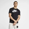 Nike Men's  Sportswear T-shirt In Black