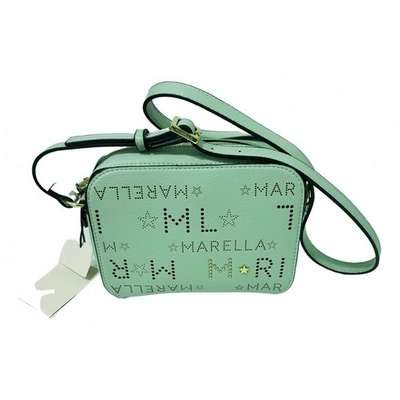 Pre-owned Marella Leather Handbag In Green