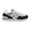 New Balance Men's 574 Casual Sneakers From Finish Line In White