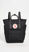 Fjall Raven Kanken Tote Bag In Black