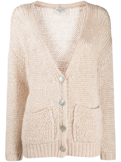 Forte Forte Patch-pocket Cardigan In Neutrals