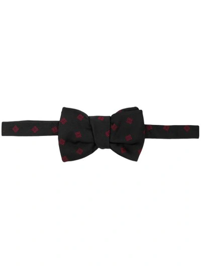 Givenchy Logo-jacquard Bow Tie In Multicolor
