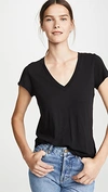 Splendid Kate V Tee In Black