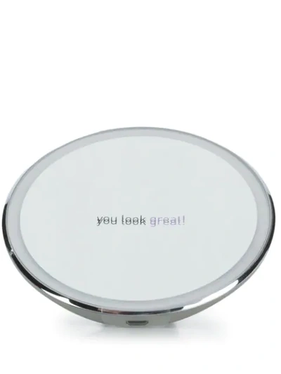 Simplehuman 4" Round Sensor Mirror In Silver