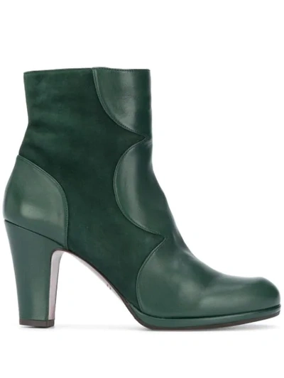 Chie Mihara Carel Ankle Boots In Green