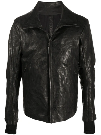 Isaac Sellam Experience Distressed Jacket In Black