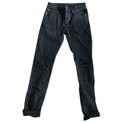 Pre-owned Neuw Black Cotton Jeans