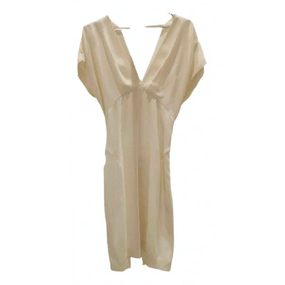 Pre-owned Barbara Bui Mid-length Dress In White