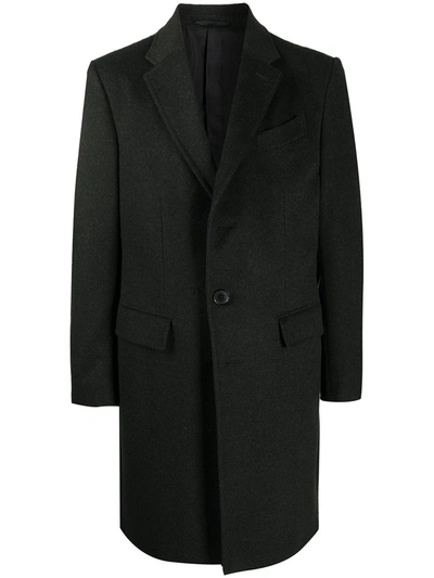 Ermenegildo Zegna Single-breasted Coat In Grey