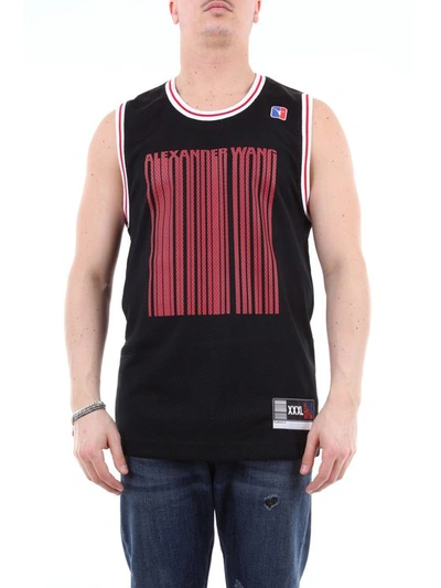 Alexander Wang Basketball Tank Top In Black