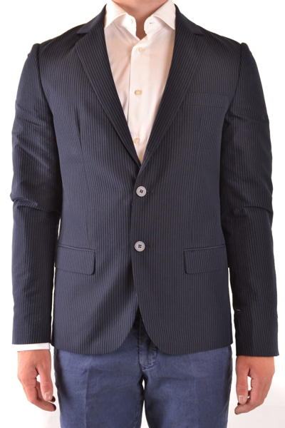 Antony Morato Mens Blue Other Materials Outerwear Jacket
