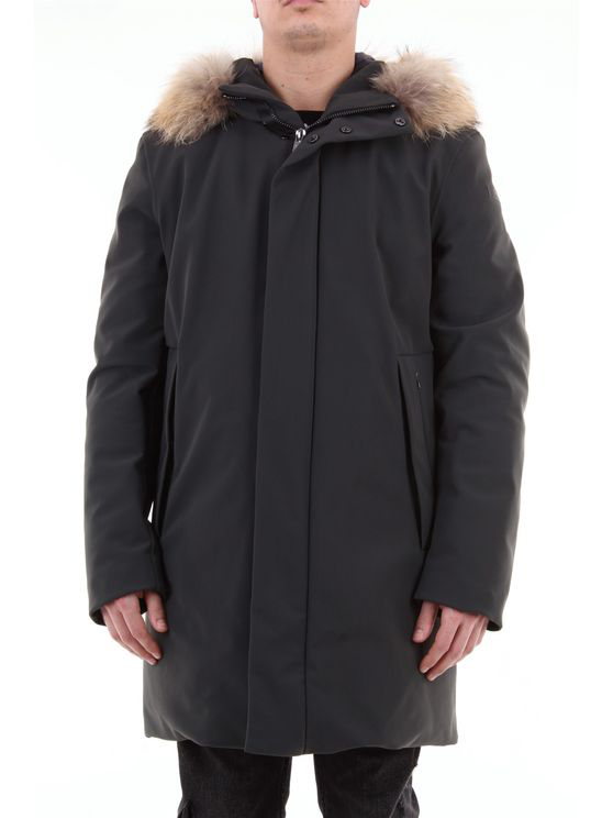 Rrd Winter Eskimo Solid Color Waterproof Coat With Hood And Duck Down ...