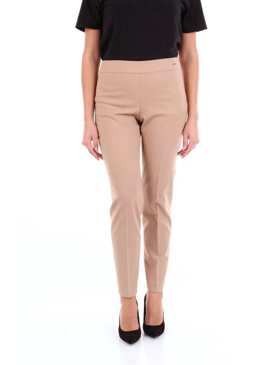 camel cargo trousers