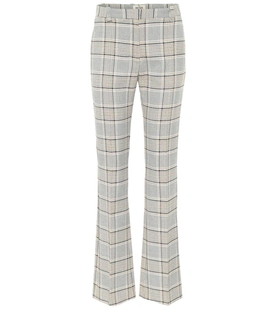 Baum Und Pferdgarten Nena Form Fitting Houndscheck Trouser In White