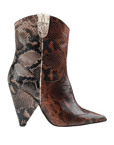 Essentiel Antwerp Essentiel Antiwerp Cowboy Boots In Brown