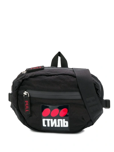 Heron Preston Ctnmb Belt Bag With Black Print