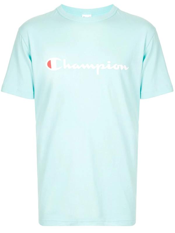light blue champion crewneck