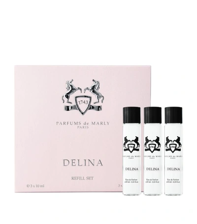 Parfums De Marly Delina Refill Travel Set In White