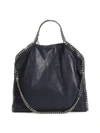 Stella Mccartney Falabella Shaggy Deer Mini Bag In Black