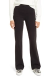 Lyssé Wide Leg Denim Trousers In Black