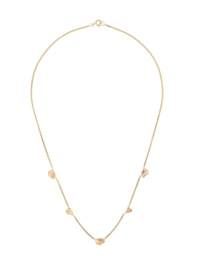 Natalie Marie 9kt Yellow Gold Naum Charm Necklace