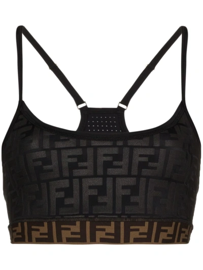 Fendirama sports bra, FENDI