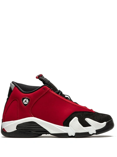 Jordan Kids' Air  14 Retro Sneakers In Black/gym Red/white