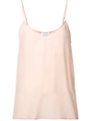 Equipment Layla Silk Camisole Top In Neutrals