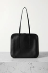 The Row Siamese Bag In Calfskin Leather In Black
