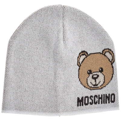 Moschino Womens Silver Other Materials Hat