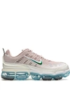 Nike Women's Air Vapormax 360 Low Top Running Sneakers In Platinum Tint/white/volt/fire Pink