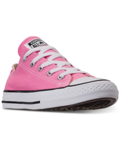 Converse Little Kids' Chuck Taylor Original Sneakers From Finish Line In Pink