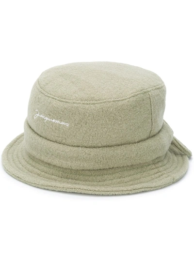Jacquemus Bucket Hat In Green