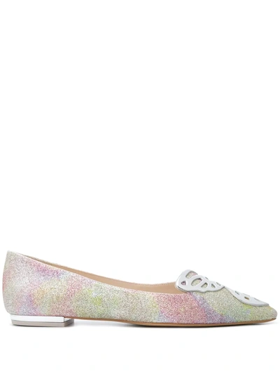 Sophia Webster Butterfly Wing Ballerina Flats In Pink