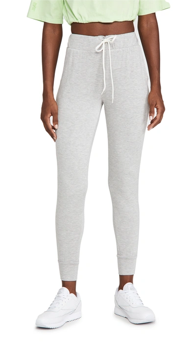 Z Supply Jogger Sweatpants In Heather Grey