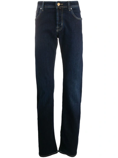 Jacob Cohen Slim Fit Jeans In Blue