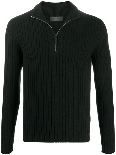 Iris Von Arnim Long-sleeve Knitted Jumper In Black