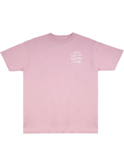 Anti Social Social Club Kkoch T-shirt In Pink