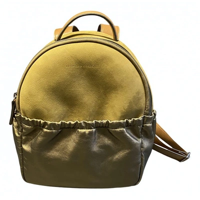 Pre-owned Brunello Cucinelli Backpack In Khaki