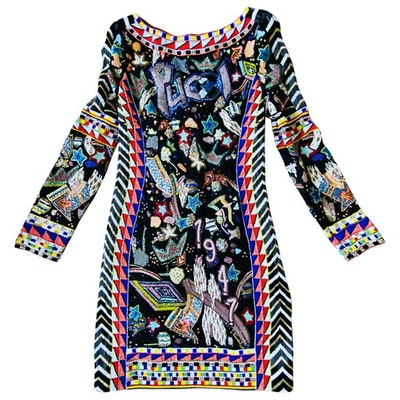 Pre-owned Emilio Pucci Silk Mini Dress In Multicolour