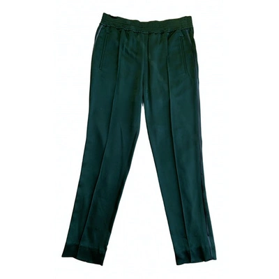 Pre-owned Haider Ackermann Straight Pants In Green