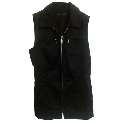 Pre-owned Marc Cain Short Vest In Black