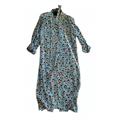 Pre-owned Vanessa Seward Silk Mid-length Dress In Multicolour