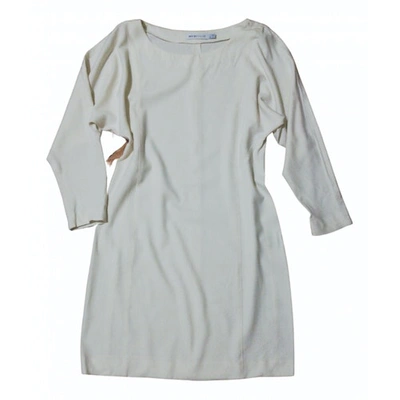 Pre-owned See By Chloé Mid-length Dress In Ecru