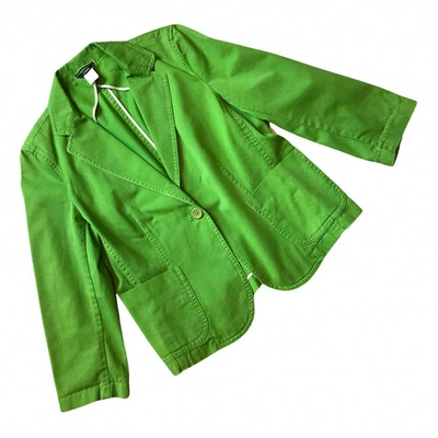 Pre-owned Jcrew Green Cotton Jacket
