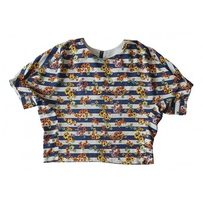 Pre-owned Beams Multicolour Polyester Top
