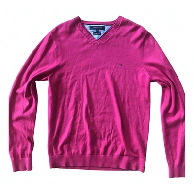 Pre-owned Tommy Hilfiger Sweatshirt In Pink