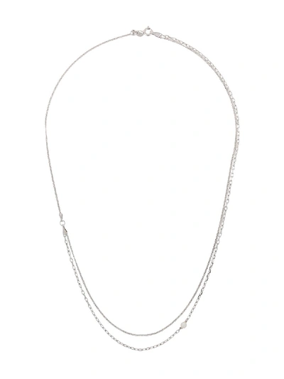 Maria Black Cantare Pearl Necklace In Silver
