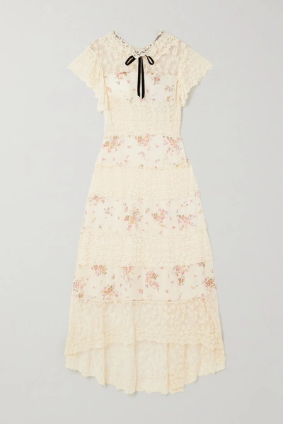 philosophy embroidered dress Embroidered ruffled dress by Philosophy main image 0