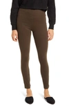 Lyssé Lyssè Toothpick Denim Leggings In Deep Olive